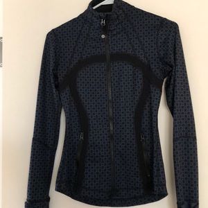 Lululemon define jacket with geometric pattern